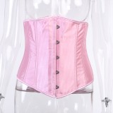 Sexy Solid Color Fitness Under Bust Waist Corset