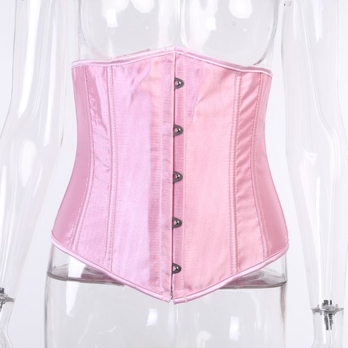 Sexy Solid Color Fitness Under Bust Waist Corset