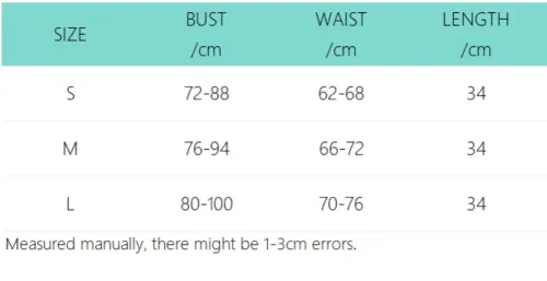 Sexy Solid Color Fitness Under Bust Waist Corset