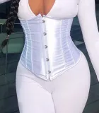 Sexy Solid Color Fitness Under Bust Waist Corset