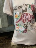 Floral Short Sleeve Vintage Shift Shirts & Tops