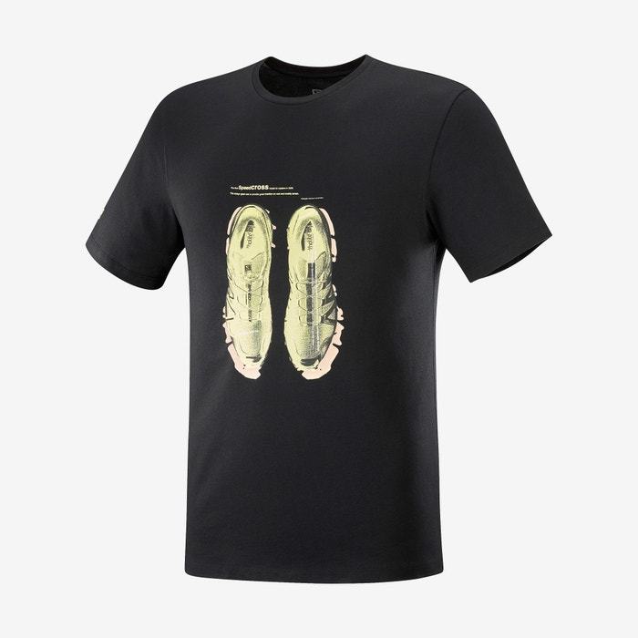 OUTLIFE GRAPHIC SPEEDCROSS SS TEE M - SALOMON