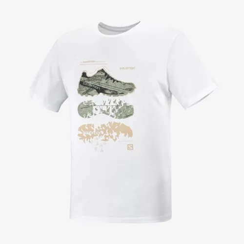 OUTLIFE GRAPHIC BLUEPRINT SS TEE M - SALOMON