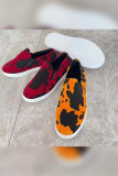 Color Blocking Suede Flat Slip On Shoes Unishe Wholesale