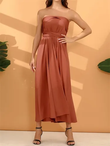 Sexy Charming Backless Wear Multiple Ways Evening Dress