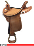 14  to 16  Dakota Barrel Saddle 343