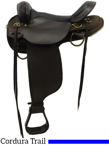 High Horse Highbank Cordura Trail Saddle 6916 w/Free Pad