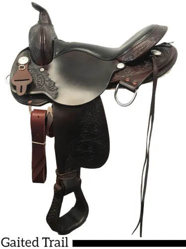 High Horse Round Rock Gaited Trail Saddle 6870 w/Free Pad