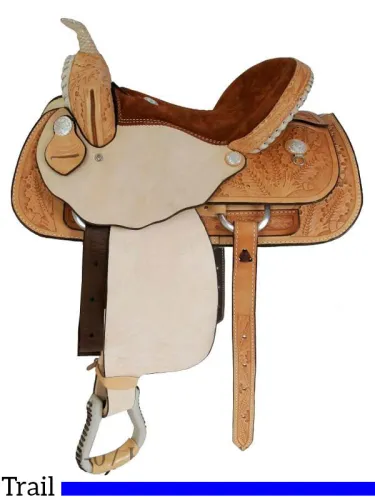 15  to 17  Dakota Light Oil Pleasure Trail Saddle 355