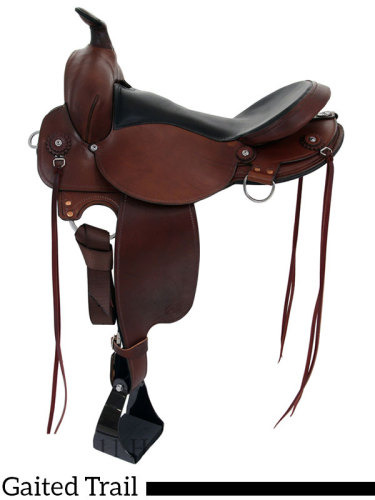 TEMPORARILY DISCONTINUED 16  17  Fabtron Gaited Trail Saddle 7764S-7766S