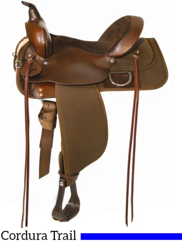 High Horse Lockhart Cordura Trail Saddle 6910 w/Free Pad