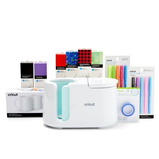 Cricut Mug Press™ + Everything Materials Bundle