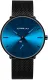 Mens Watches Ultra-Thin Minimalist Waterproof - Fashion Wrist Watch for Men Unisex Dress with Stainless Steel Mesh Band