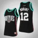 Grizzlies Ja Morant Black Hardwood Classics Team Heritage Jersey