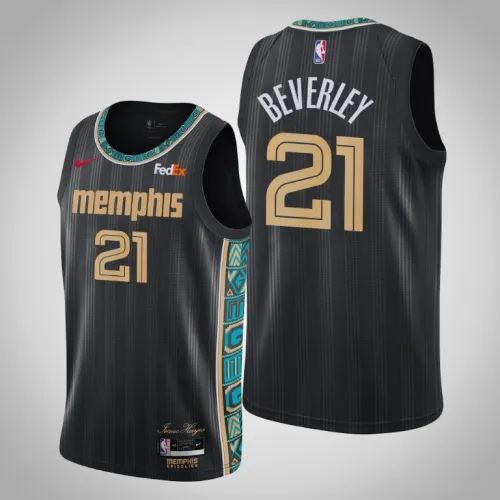 Grizzlies Patrick Beverley City Edition Jersey Black