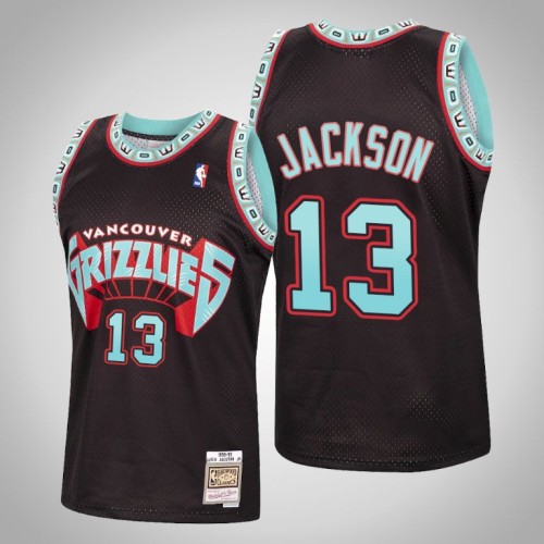 Grizzlies Jaren Jackson Jr. Black Reload Hardwood Classics Jersey