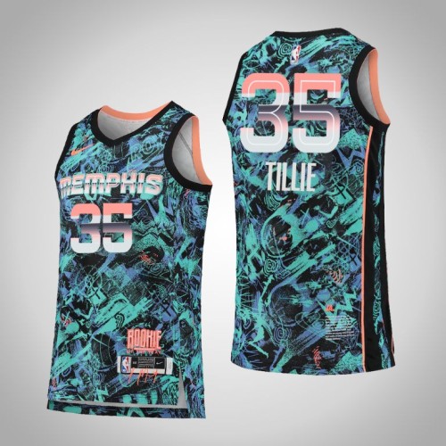 Grizzlies Killian Tillie Turquoise Select Series Jersey