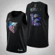 Grizzlies Ja Morant Black Iridescent Logo Holographic Hardwood Classics Jersey