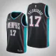 Grizzlies Jonas Valanciunas Black 2020-21 Swingman Hardwood Classics Jersey