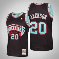 Grizzlies Josh Jackson Black Reload Hardwood Classics Jersey