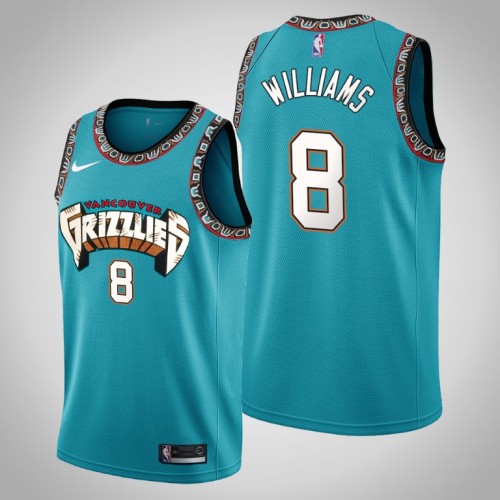 Grizzlies Ziaire Williams 2021 NBA Draft First Round Pick classic edition Jersey Green