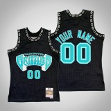 Grizzlies Custom Black Hardwood Classics Jersey