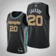 Grizzlies Josh Jackson Black 2020-21 Swingman City Jersey