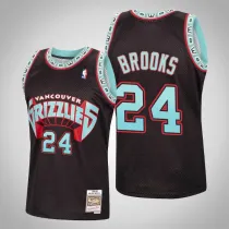 Grizzlies Dillon Brooks Black Reload Hardwood Classics Jersey