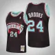 Grizzlies Dillon Brooks Black Reload Hardwood Classics Jersey