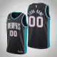 Grizzlies Custom Black 2020-21 Swingman Hardwood Classics Jersey