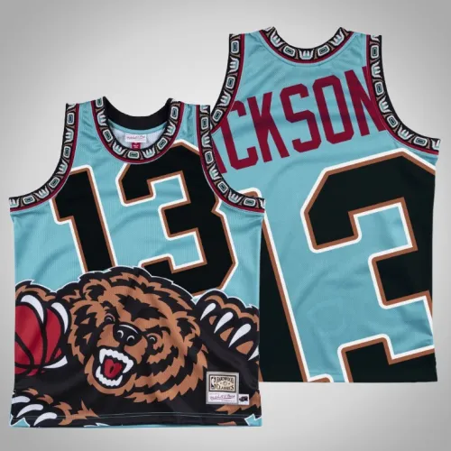Grizzlies Jaren Jackson Jr. Black Big Face Hardwood Classics Jersey