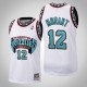 Grizzlies Ja Morant White 1998 Hardwood Classics Throwback Jersey