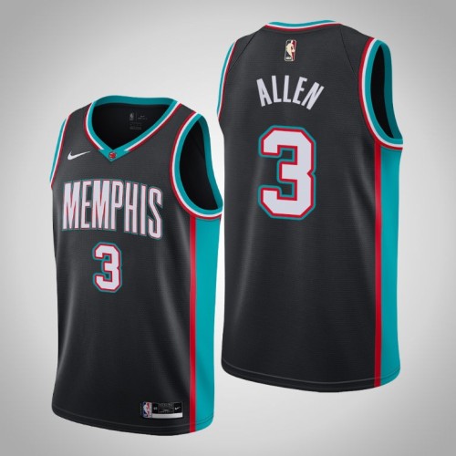Grizzlies Grayson Allen Black 2020-21 Swingman Hardwood Classics Jersey