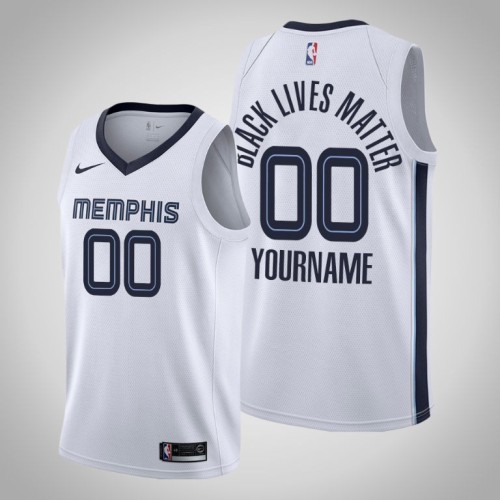 Social Justice Grizzlies Custom Association Jersey White