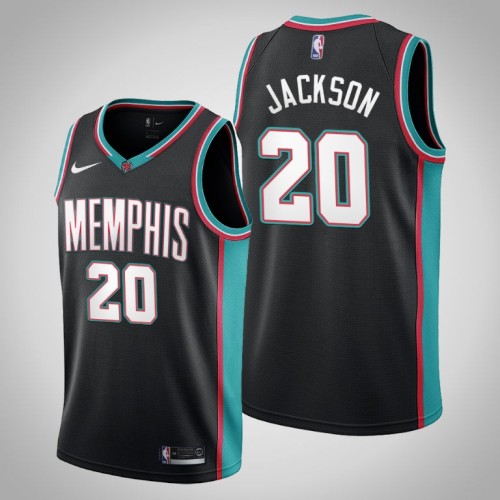 Grizzlies Josh Jackson Black 20th Classic Relocation Jersey