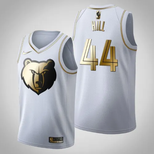 Solomon Hill White Golden Edition Grizzlies Jersey