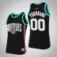 Grizzlies Custom Black Hardwood Classics Team Heritage Jersey