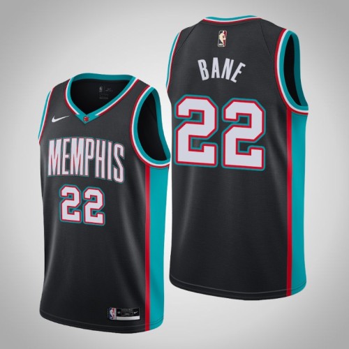 Grizzlies Desmond Bane Black 2020-21 Swingman Hardwood Classics Jersey