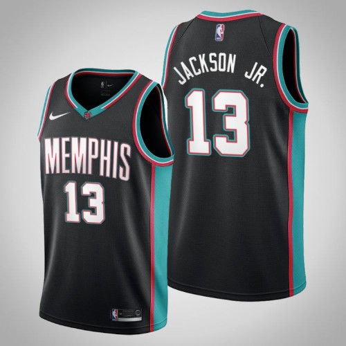 Grizzlies Jaren Jackson Jr. Black 20th Classic Relocation Jersey