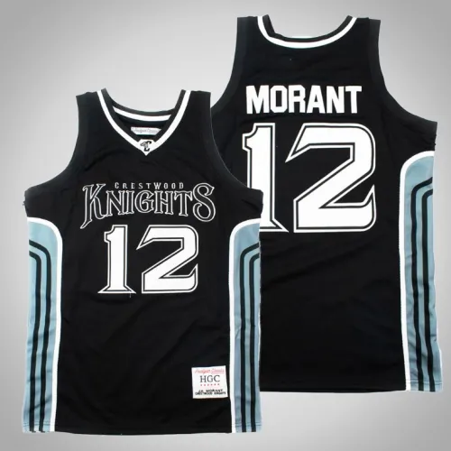 Grizzlies Ja Morant Black High School Basketball Alternate Jersey
