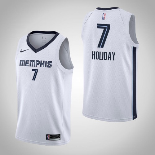 Men Justin Holiday Grizzlies Association Edition Jersey