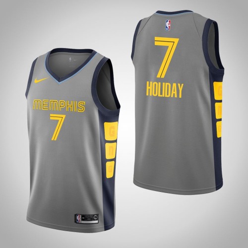 Men Justin Holiday Grizzlies City Edition Jersey