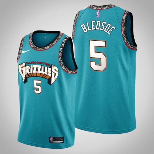2021 Grizzlies Eric Bledsoe Classic Edition Jersey Teal