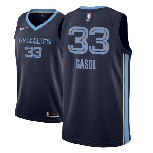 Men Marc Gasol Grizzlies Icon Edition Jersey