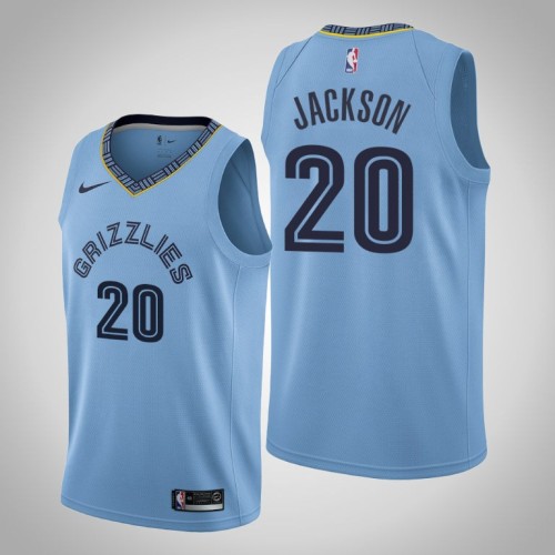 Grizzlies Josh Jackson Blue Swingman Statement Jersey