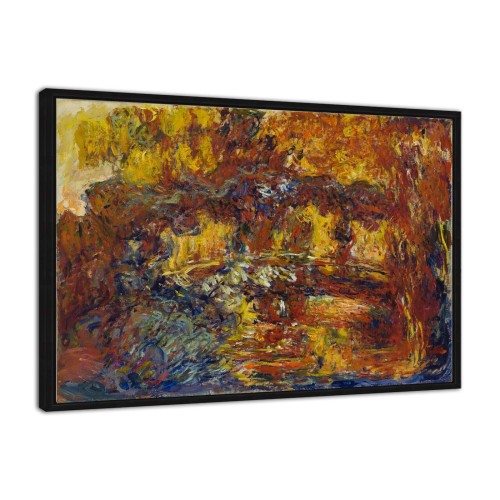 Canvas Print landscape pictures The Japanese Footbridge, 1920-22 by Claude Monet03