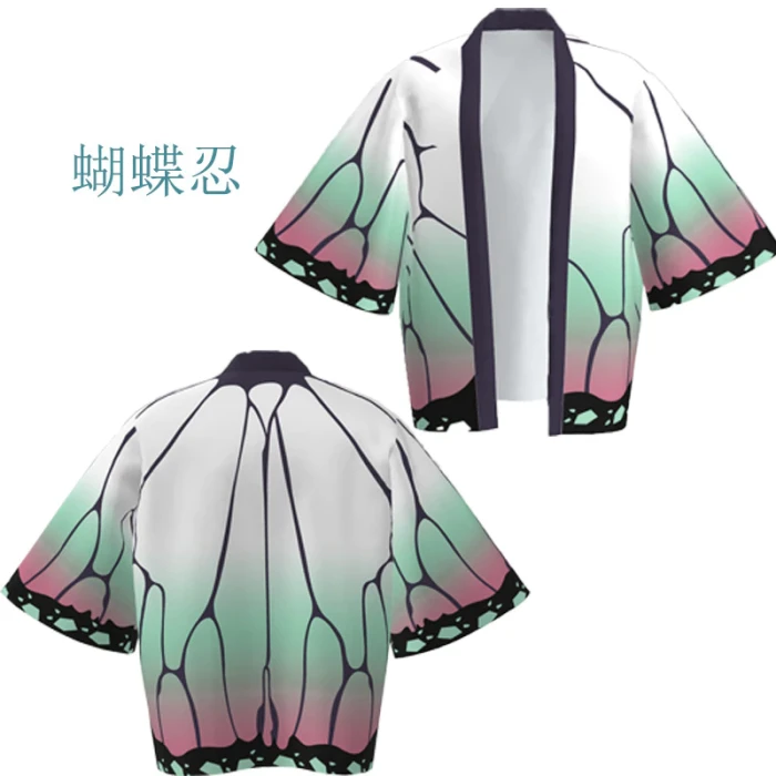 Anime Demon Slayer Kimetsu No Yaiba Tanjiro Kamado Cosplay Cape Costume kimono