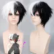 Anime Danganronpa Monokuma Wig Cosplay Costume Dangan Ronpa