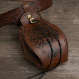Medieval Vintage Money Pouch Bag Waist Ring Belt Costume Accessory