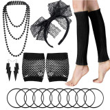 LD651 80s Party Fancy Dress Outfit Costume Accessory Set